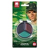 Aquaschmink Camouflage Leger Schminkset | 3 Kleuren + Kwastje