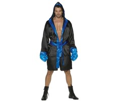 Boxser K.O. Kostuum Blauw | Heren