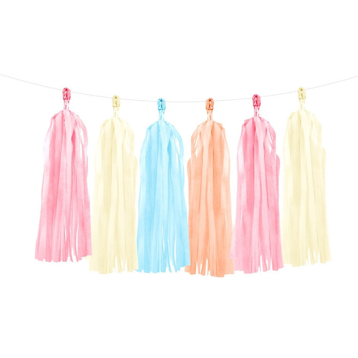 Tassel Guirlande Pom Poms | Tropical  2m