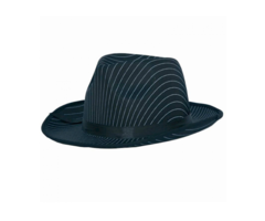 Gangster hoedje | Gestreept  | Al Capone