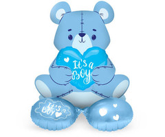 Ballon op Voet | Teddybeer It's a Boy