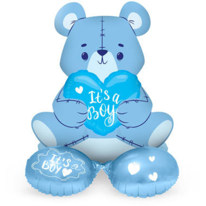 Ballon op Voet | Teddybeer It's a Boy