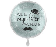 Folieballon Wil je peter worden? | 18inch