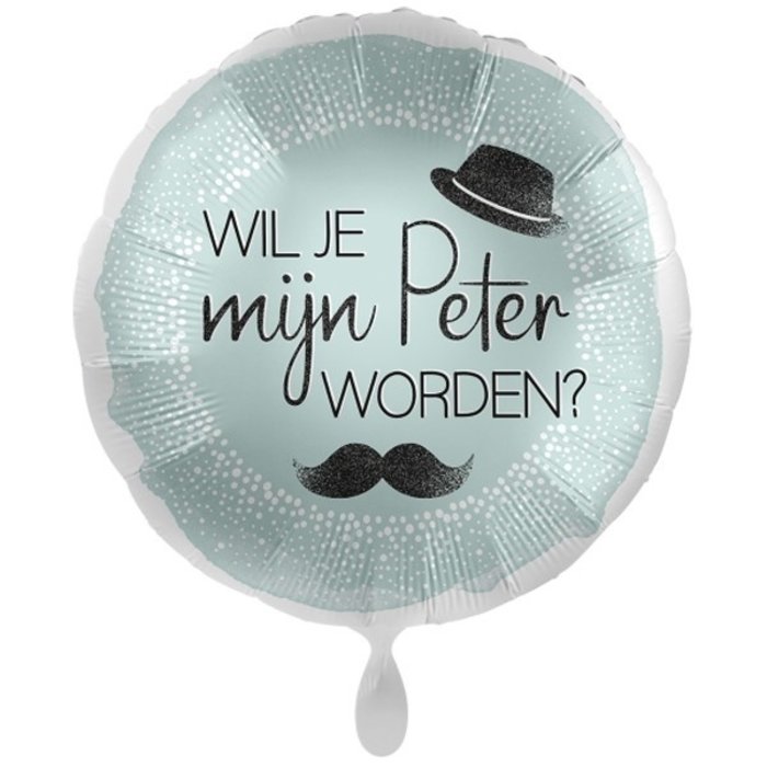 Folieballon Wil je peter worden? | 18inch