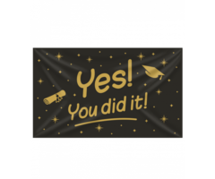 Gevelvlag  XXL | Yes You did it! | 150cmx90cm