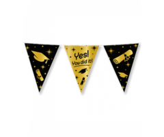 Vlaggenlijn You did it |10 Meter | Elegant Gold