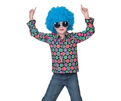 Polka Dots Disco/Hippie  Shirt | Kinderkostuum