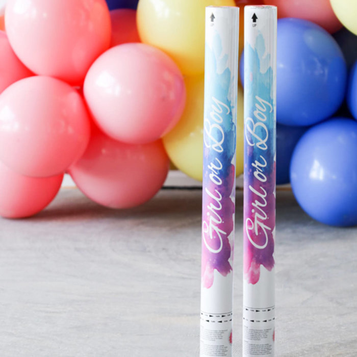 XL Confettikanon Gender Reveal | Party Popper