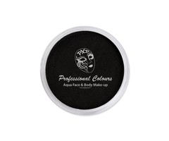 Aquaschmink Potje 10Gram | Zwart