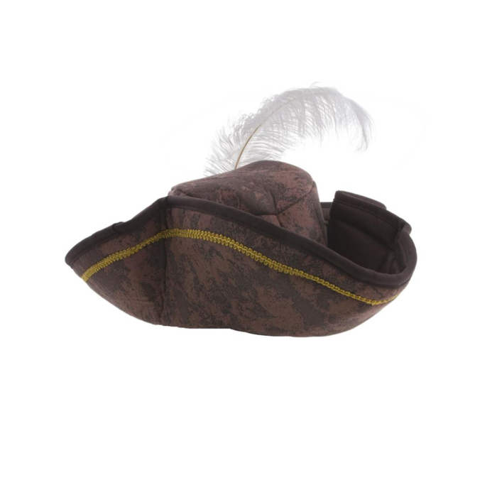 Piratenhoed Met Pluim | Deluxe