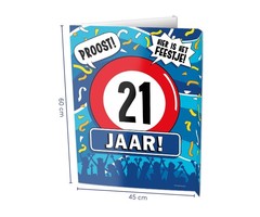 Windowsign |21 Jaar