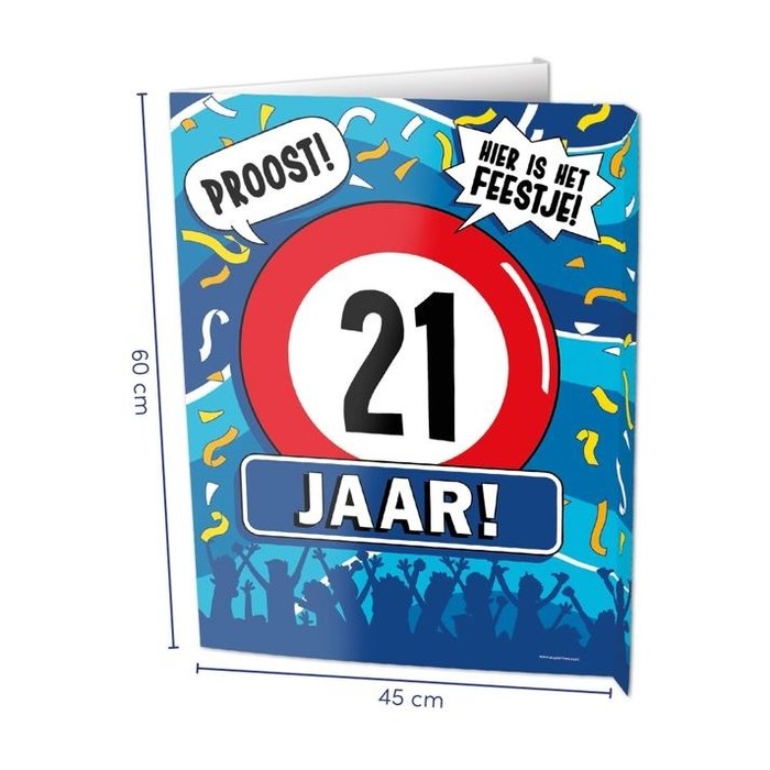 Windowsign |21 Jaar