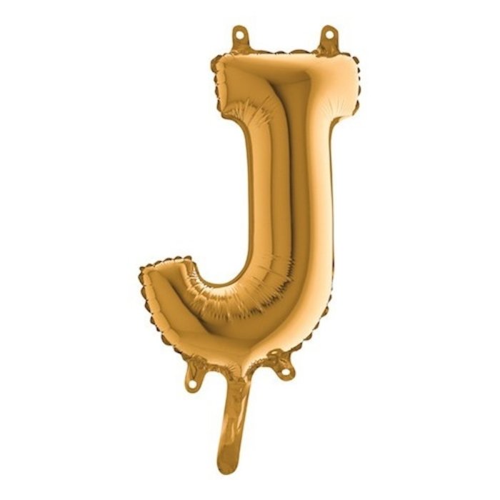 Folieballon Mini  l 36cm  Letter J