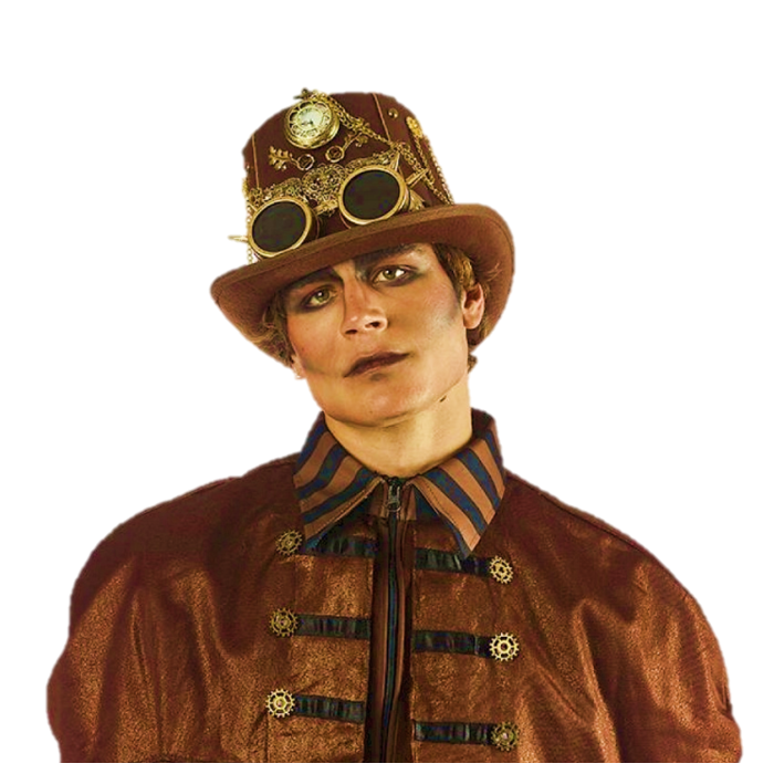 Steampunk Hoed | + Bril