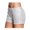Shortje/ Broekje Paillet Zilver | Dames