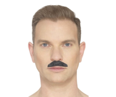 Moustache/ Snor Chevron | Zwart