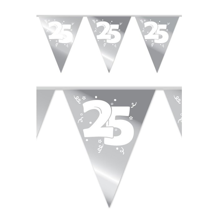 Vlaggenlijn Jubileum 25 | Zilver 10 Meter
