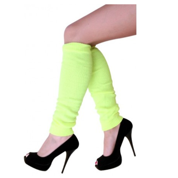 Beenwarmers Fluo Geel | One Size