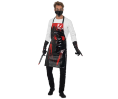 Bloody Surgeon/ Butcher Kostuum | Halloween