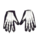 Skelet Handschoenen Met Nagels | Halloween