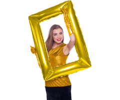 Folieballon Kader Goud | Photo frame