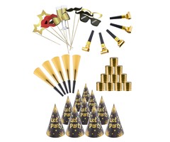 Partyset Chique Gold 10/Personen