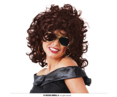 Pruik Krullen Bruin | Curls Wig