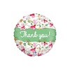 Thank You Flowers Folieballon