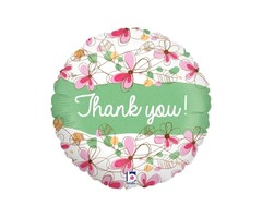 Thank You Flowers Folieballon