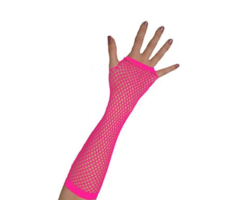 Vingerloze Handschoenen | Neon Roze | Nethandschoenen