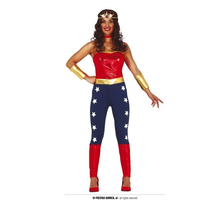 Wondervrouw Kostuum |  Dameskostuum | Superheldin
