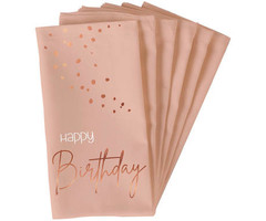 Happy Birthday Servetten | Lush Blush