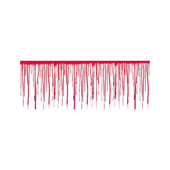 Wanddecoratie Bloed | 6m | Banner