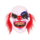 Scary Horrorclown Masker |  Latex Masker