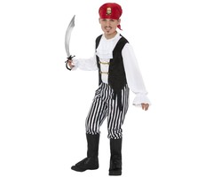 Deluxe Piratenjongen | Kinderkostuum