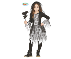 Black Rose Meisje Kinderkostuum | Geest