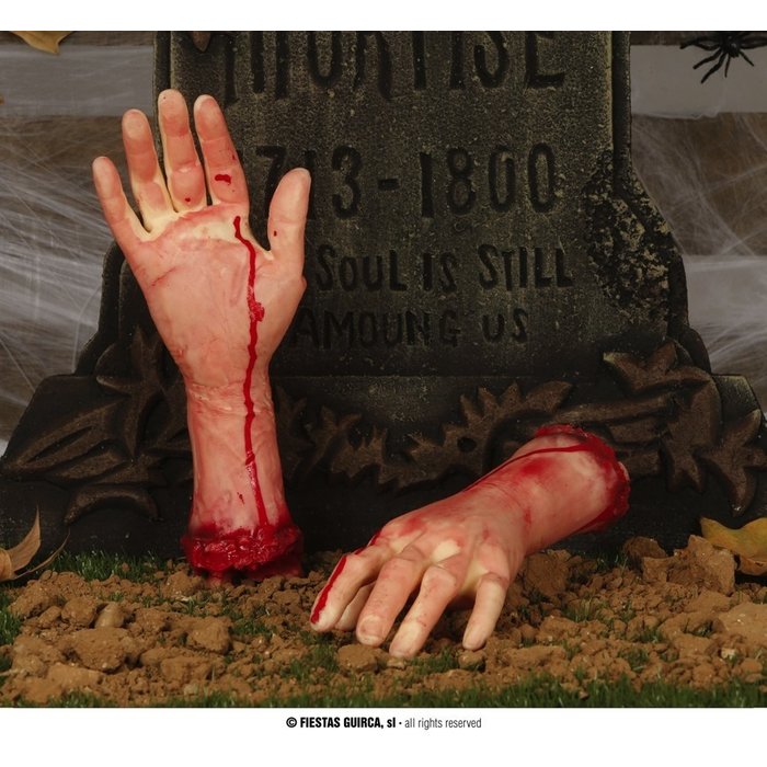 Afgerukte arm | Met Bloed