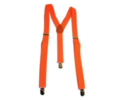 Fluo / Neon Oranje Bretellen | One Size