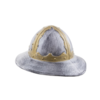 Schildknaap Helm Middeleeuwen | Zilver/Goud