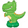 Dino  Standalone Opblaasdeco | Ballon