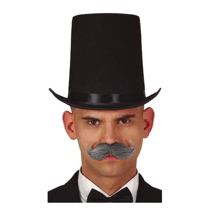 Hoge Hoed Christera | Zwart | 20cm