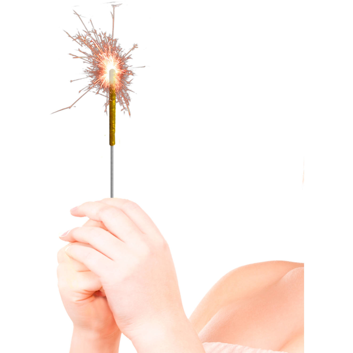 Vuurwerkstokjes | Taartstokjes 25 cm