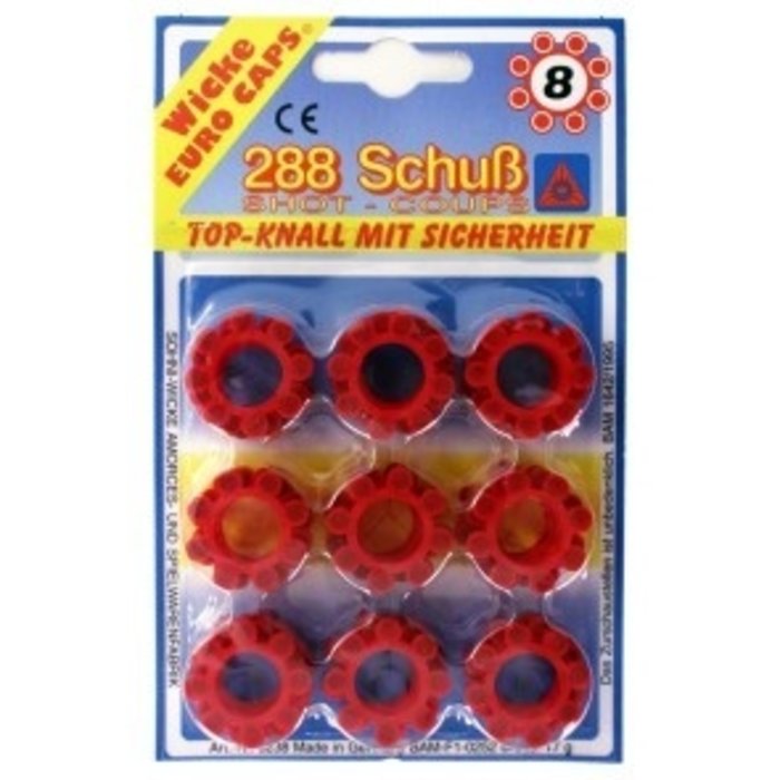 Kogelring 8 Schoten / Voor Pistool/Geweer