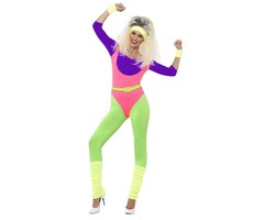 80's Work Out Jogging | Dameskostuum
