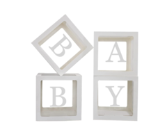 Ballonbox Baby | Transparante Box