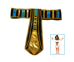 Egyptische Riem | Farao | Blauw/Goud