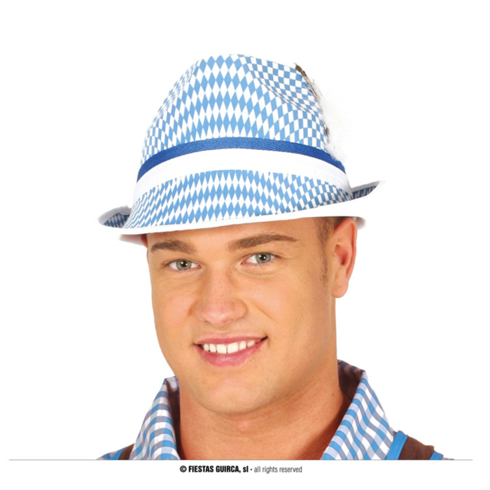 Duits Oktoberfest Hoedje | + Pluim