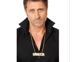 Ketting Gangsta | Goud | Patser