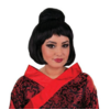 Chinese Geisha Pruik | Dot Zwart