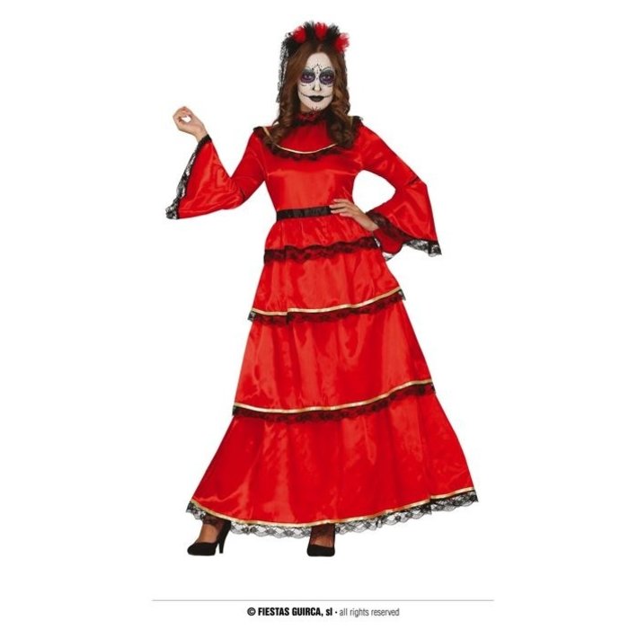 Los Muertos Lady | Dameskostuum